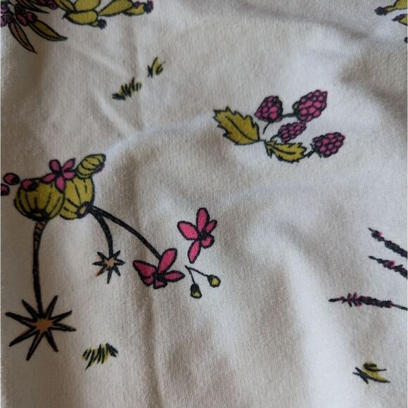 ModCloth Easy Days Button‎ Front Short Sleeve Babydoll Mini Dress Women's Sz M - Picture 8 of 14